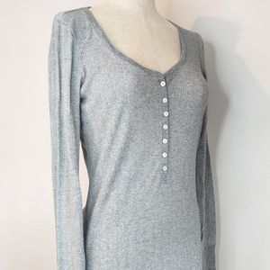 Victoria's Secret Long Sleeve Shimmer Top